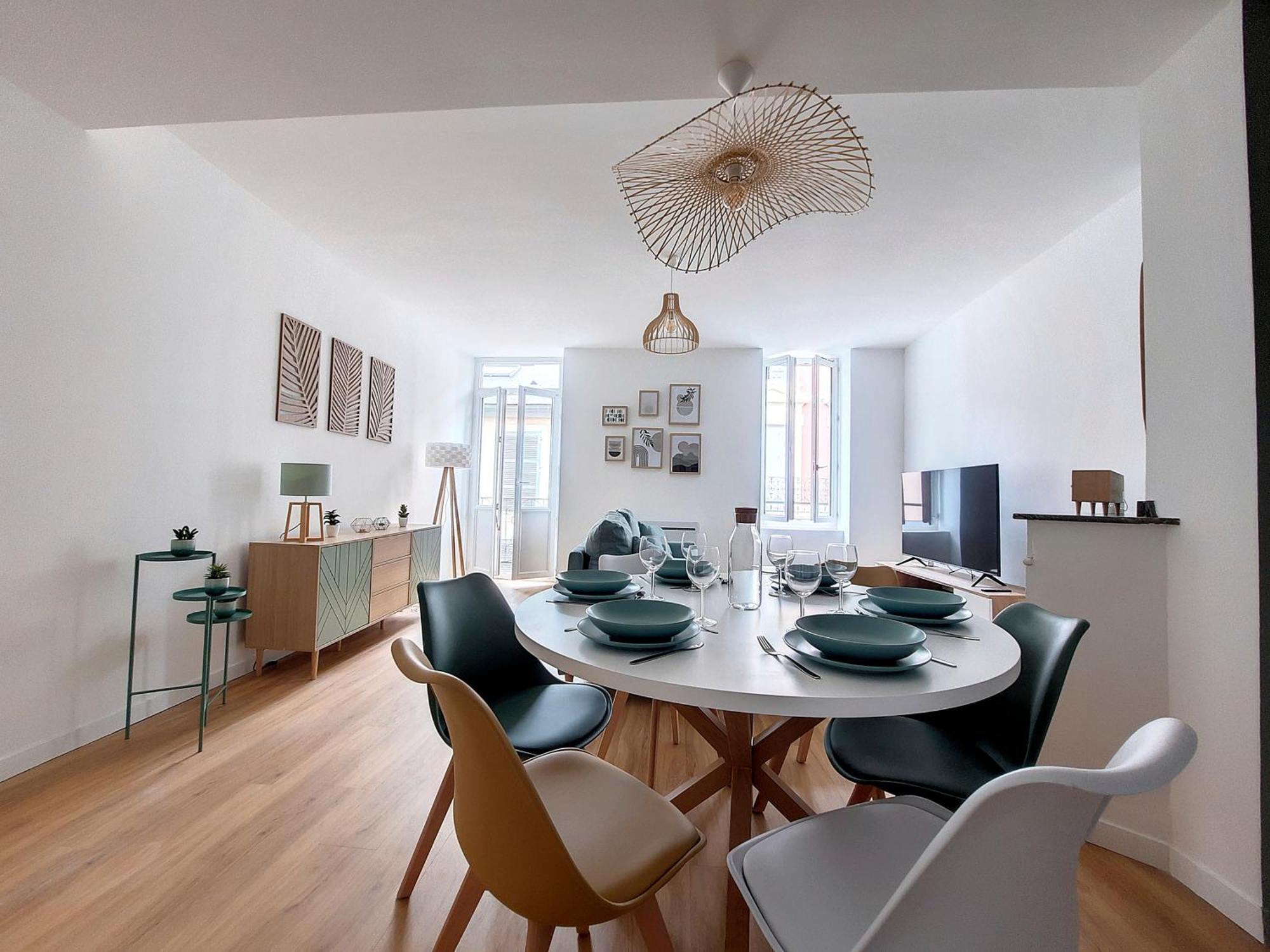 Le Nordique - 2 Chambres - Fibre Wifi - Netflix - Menage Inclus Tarbes Extérieur photo