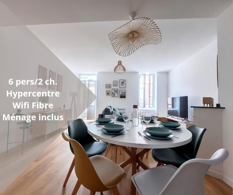 Le Nordique - 2 Chambres - Fibre Wifi - Netflix - Menage Inclus Tarbes Extérieur photo